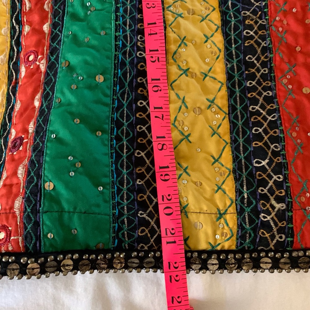 Chico’s multicolored quilted jacket size 1. - Picture 11 of 13